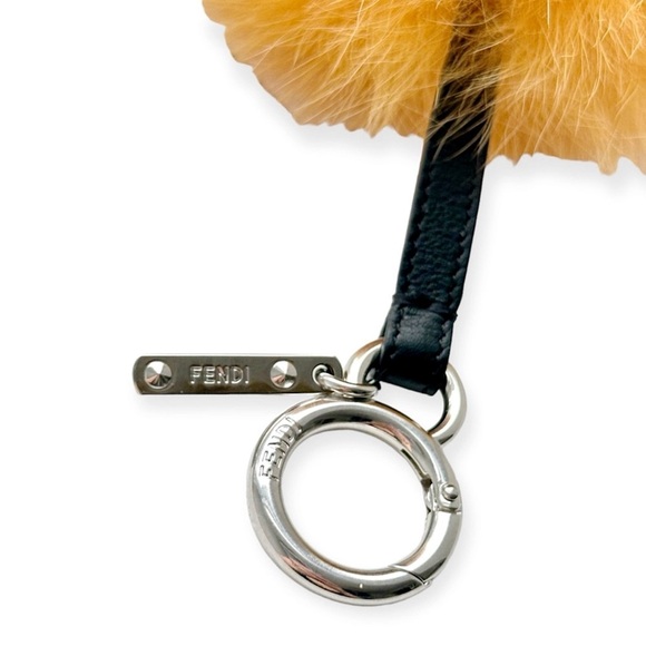 FENDI X Veuve Cliquot 2017 10th Anniversary Limited Edition Yellow Charm NWOT - Picture 7 of 8